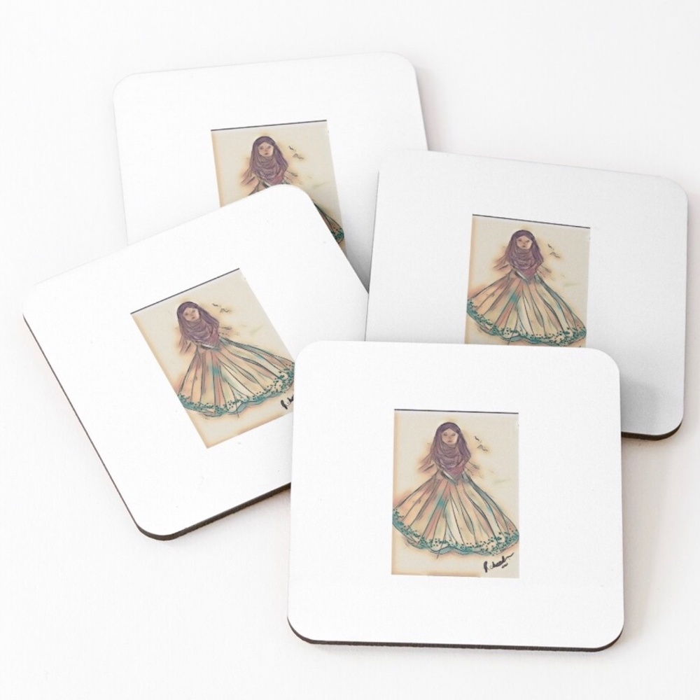 Islamic 2 Coasters (Set of 4)